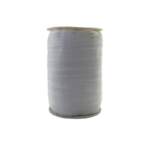 Shiny foldable elastic - White