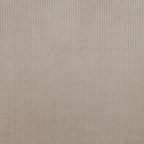 Bredriflet fløjl - Sand - Billede 1