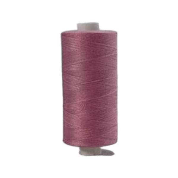 Sewing thread 1000 m in dusty rose (100% polyester)