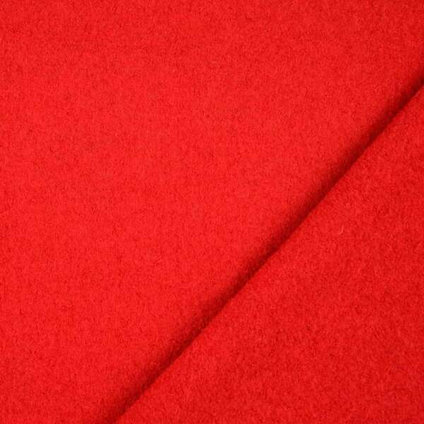 Boiled wool - Red