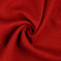 Boiled wool - Dark red