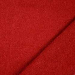 Boiled wool - Dark red