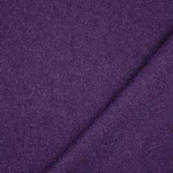 Boiled wool - Dark purple