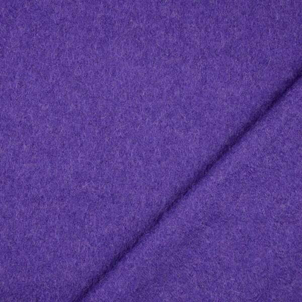 Boiled wool - Blue/purple