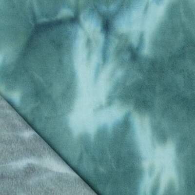 Jogging (Minky) - Tie dye Petrol - Image 2