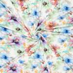 Viscose jersey Crepe - Floral 2