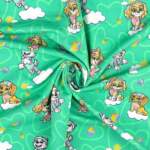 Jersey print with Paw Patrol 3 - green