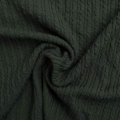Wool knit - bottle green