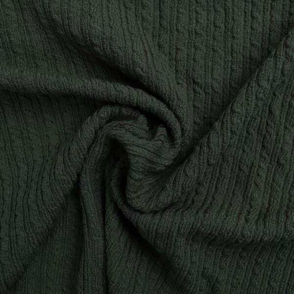 670-min Wool knit - bottle green
