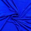 Bamboo jersey cobalt blue, rolled fabric with smooth surface