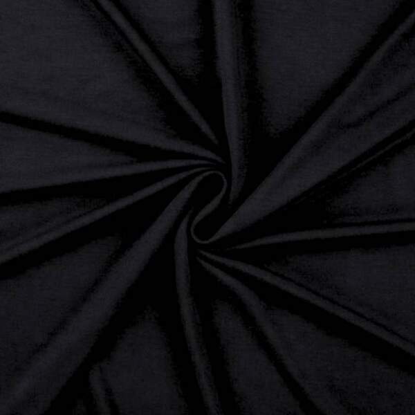 Bamboo jersey - Black Bamboo jersey - Black