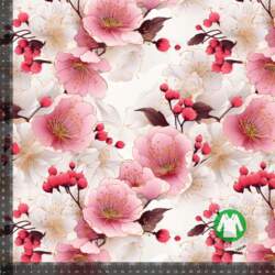 Jerseyprint blooming cherry