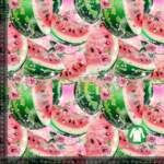 Jersey print med friske vandmeloner
