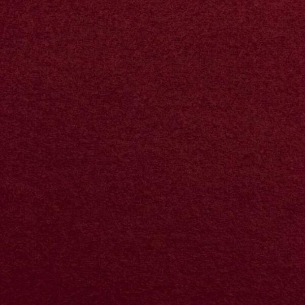 Italian boiled wool - Wine red