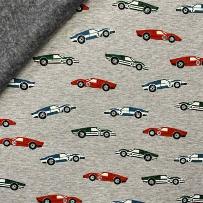 Heavy jogging with racing cars - gray - Image 1