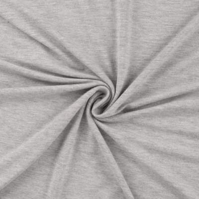 Bamboo jersey - Light gray mottled