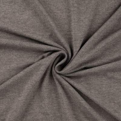 Bamboo jersey - Dark gray melange