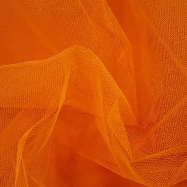 TY2202-32 Orange tulle 100% polyester 240 g/m²