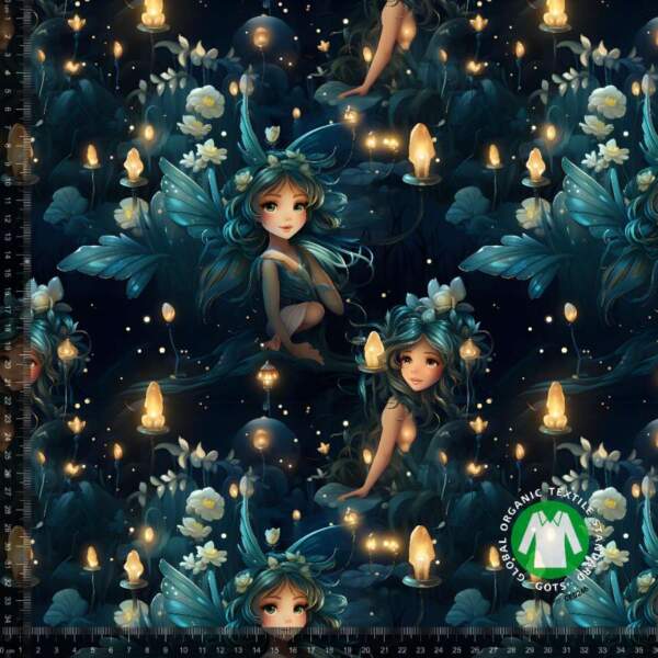 fairies21 - measurement Jersey print with fairies 21