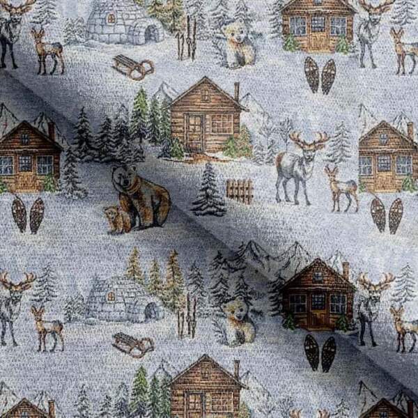 REFUGIO LUREX - folded Tapestry - Refugio Lurex