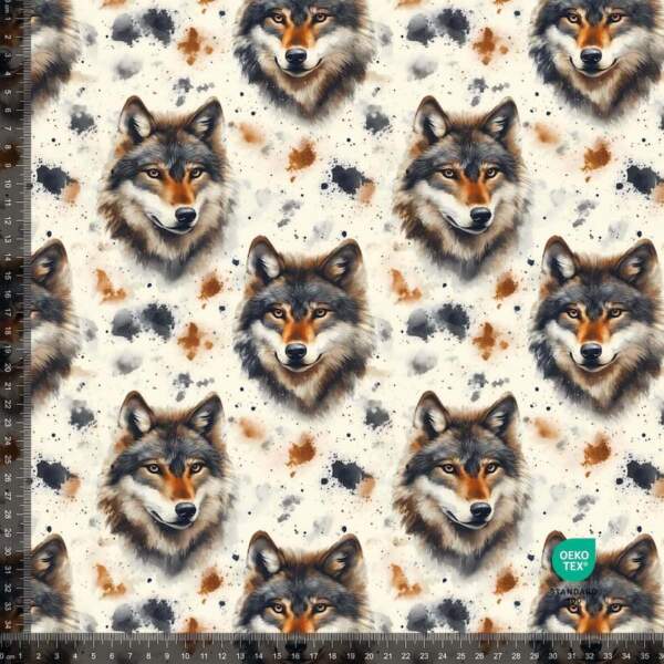 Subtle watercolor wolves – measurement-min-min Jersey print med watercolor wolves 3