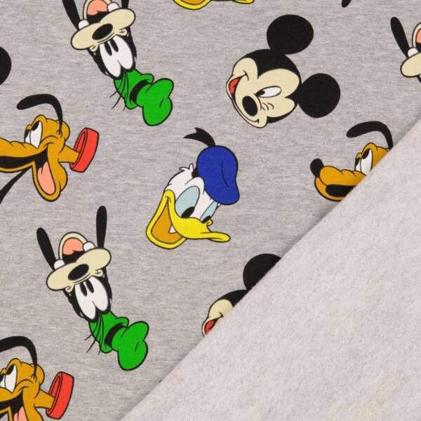 French Terry print med Disney figurer