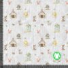 Painettu rib jersey maatilateemalla, 240 g/m² ja 35-45 cm leveys (putkineulos)