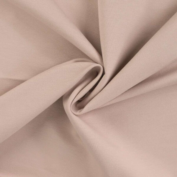 French Terry light taupe (silmukoilla)