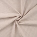 Raidallinen puuvillainen seersucker - hiekka