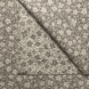 Kukkakuvioinen jacquard-gobeliini hiekanvärinen, leveys 140 cm
