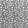 Jacquard-gobeliini kukilla musta, 413 g/m², leveys 140 cm