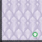 Jerseypainatus abstrakteilla siemenillä - violetti