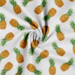 Canvas print with pineapple