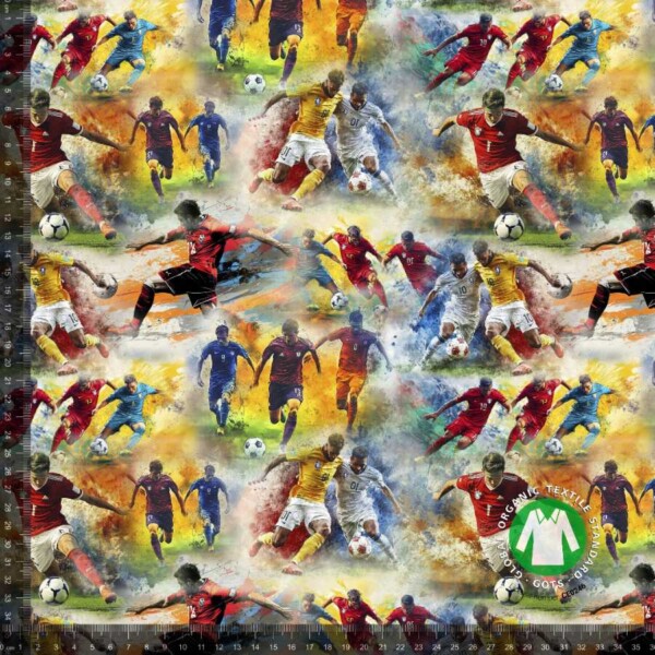 Jersey print med fodbold 1