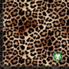 Jerseyprintti leopardilla ruskea, digiprintti jersey 220 g/m², 160 cm