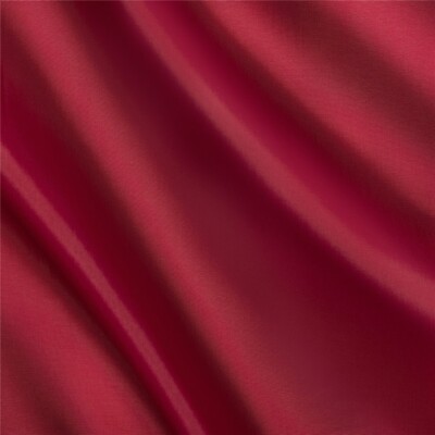 Acetat foer - Dark Red i 100% acetat, 61 g/m², 140 cm bred