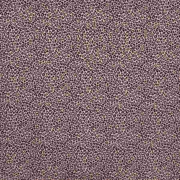 Jersey Print Leopard Pouder digitalprint jersey 200 g/m² GOTS