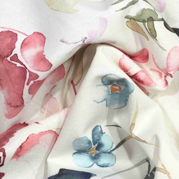 17 Canvas Print - Watercolor flowers