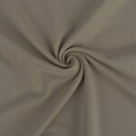 French Terry med løkker - Taupe