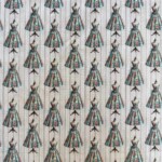 Patchwork stof - Kjole og gine
