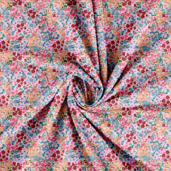 NATURA-34-XS-jpg_1024x1024 - CREASED Patchwork stof med små røde nuancer blomster
