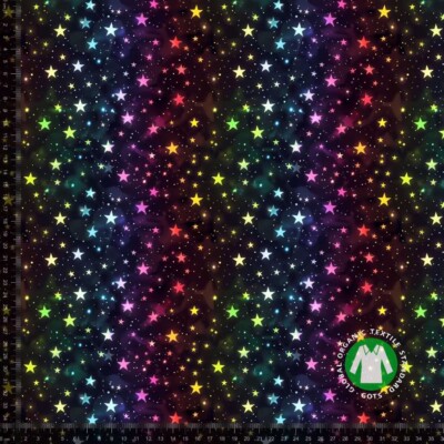 Jersey print colorful stars