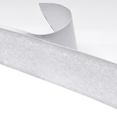 Velcro med Lim (HUN) - Hvid