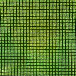 Folie med firkanter - Lime