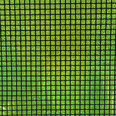 Folie med firkanter - Lime