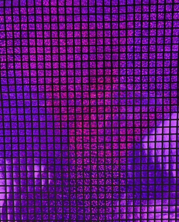 purple Folie med firkanter - Lilla