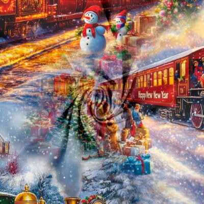 Jersey print with polar express - Image 2
