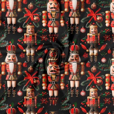 Jersey print med nødeknækkere - Billede 2