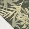 Nærbillede af print og vævning på bomuld twill – Oekotex Class 2