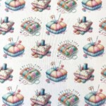 Patchwork stof - Nålepude